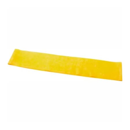 Fabrication Enterprises CanDo Exercise Band Loop, 15" Long, Yellow 1227856